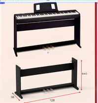 雅马罗哈电子兰钢琴木质琴支架子三踏板p48p125 FP10fp18FP30通用