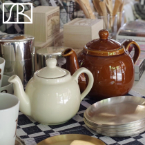 英国London Pottery田园英式陶瓷茶壶咖啡壶带茶漏茶具下午茶礼物