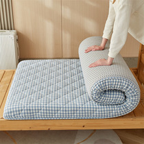 无印良品全棉棉花床垫遮盖物防潮单人学生宿舍加厚床褥0.8m1m定制