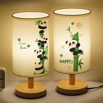 熊猫小台灯个性卡通床头灯宿舍创意小夜灯儿童房可爱萌趣味LED灯