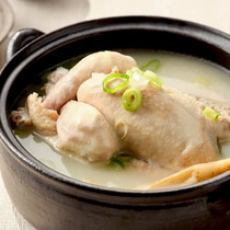 延边朝鲜族风味参鸡汤1kg营养速食汤即食整鸡朝都府韩式人参鸡汤