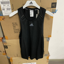 Adidas阿迪达斯背心男夏季运动服休闲透气圆领无袖T恤HP1757