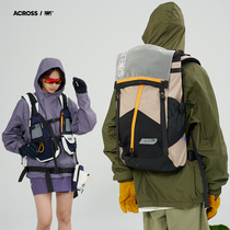 ACROSS户外背包男大容量旅行包徒步登山包时尚运动旅游书包双肩包