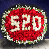 乌鲁木齐鲜花99朵红玫瑰花束同城速递兰州银川西宁送花生日重庆
