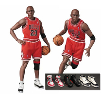 NBA迈克尔乔丹1/12可动手办Jordan23号公牛队AJ人偶模型摆件礼物