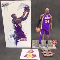 NBA球星1/9科比乔丹詹姆斯库里可动人偶手办模型摆件男友生日礼物