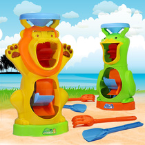 特大加厚沙漏儿童沙池沙滩玩具套装高级游乐园决明子玩沙子工具大