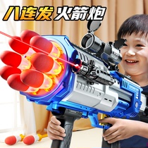 儿童火箭炮发射器软弹玩具枪黑科技电动狙击枪仿真加特林手抢男孩