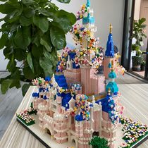 城堡兼容乐高积木拼装益智玩具高难度大型男女孩子生日礼物
