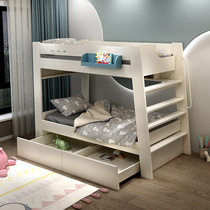 上下床平行儿童床床大人双层床两层多功能高低床上下铺同宽子母床