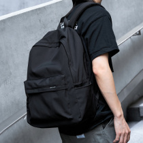书包男生高中生简约便携上学双肩包日系ins短途旅行包大容量背包