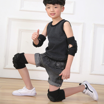 儿童护膝臀跪地防摔运动舞蹈轮滑板平衡自行车套装篮足球软护具薄