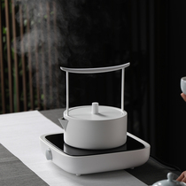 三界电陶炉茶具套装西壶茶壶新月上水器简二代观山茶炉烧煮茶磁炉