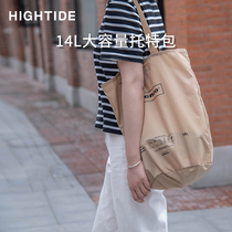 日本HIGHTIDE14L大容量PENCO水桶托特包单肩包尼龙休闲通勤男女
