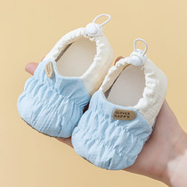 春夏季宝宝护脚学步鞋不掉婴儿鞋婴儿鞋软底防滑步前鞋子休闲室内