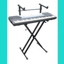 双层手提式电子琴架键盘架子电钢琴大号支架双梁古琴可折叠X架