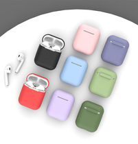 适用Airpods保护套2代苹果airpods3液态硅胶蓝牙无线耳机充电盒三代透明二3超薄1软套Airpodspro2保护壳潮pro