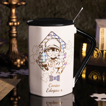 名侦探柯南马克杯 幸运石正版联名二次元动漫周边 咖啡陶瓷水杯