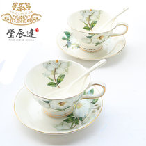 莹辰达骨瓷咖啡杯套装欧式陶瓷创意简约下午茶茶具套装可爱红茶杯