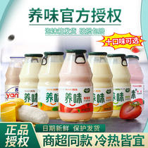 养味牛奶香蕉草莓甜牛奶饮料6瓶早餐搭档酸奶百香果乳酸菌饮品