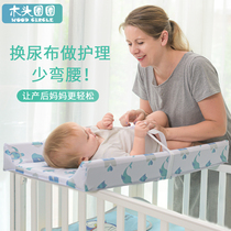 婴儿换尿布台操作台宝宝护理台婴儿抚触台按摩台换衣台整理洗澡台