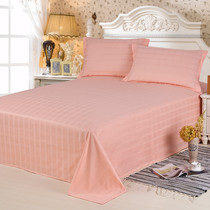 纯棉床单100%全棉单件单人双人宿舍纯色被单1.2米1.5m1.8x2.0床单