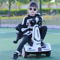 新品新款网红儿童电动车宝宝遥控漂移车可坐小孩玩具车婴幼充电平