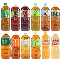 日本进口Asahi/朝日普洱茶味乌龙茶解腻膳食无糖饮料大瓶家庭装2L