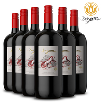 巴诗歌Basques 智利原瓶进口赤霞珠干红葡萄酒整箱6瓶装红酒1.5L