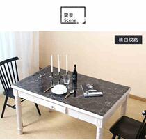 桌面餐桌防水桌布PVC80*120茶几90*160软玻璃pvc长方形北欧风格