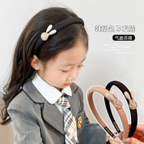 韩国儿童兔子发箍2023新款女童高级洋气头箍头饰小学生气质碎发卡