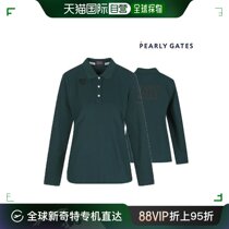 韩国直邮[PEARLY GATES] 领子 长袖 T恤 P_522B1TS951_GN