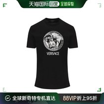 香港直邮VERSACE 男裝字母人物印花圆领短袖T恤 (L631)