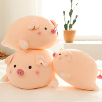猪猪抱枕粉色趴趴猪公仔玩偶超软床上女生睡觉毛绒玩具男朋友礼物