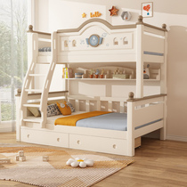 上下铺双层床经济型高低床全实木双人床儿童床子母床小户型上下床