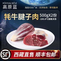 西藏牦牛肉高原蓝新鲜牛腱子肉生牛肉2斤真空冷冻腱子肉牛肉整块
