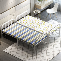 折叠床单人床家用简易1.2米出租屋午休床办公室便携成人木板铁床
