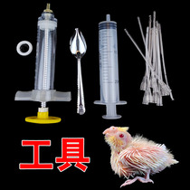 鹦鹉雏鸟幼鸟喂食器勺子软管工具专用喂鸟勺子针筒注射喂奶器针管