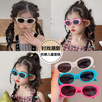 韩版儿童墨镜宝宝洋气女童太阳镜防紫外线男童遮阳眼镜潮女孩时尚