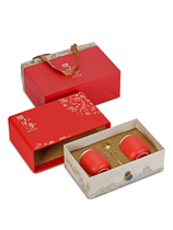 空20西洋参片西洋参礼盒空盒罐陶瓷礼品盒定制0密封空g高档包装盒