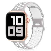 适用苹果iwatchs9手表带applewatch7/se/6/5/4表带新款s9液态硅胶s8高档ultra智能S8替换S7腕带S6配件SE男女