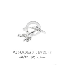 WIZARDLAB原创设计丨新品手工雕蜡冰透玛瑙 中秋限定「蟾宫」戒指