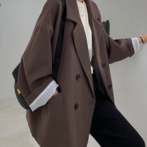西装外套女2024年春季新品秋装设计感气质西装外套女休闲西装外套