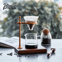 Bincoo手冲咖啡壶套装 复古咖啡手冲壶支架 滴漏玻璃滤杯器具家用