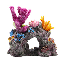 仿真珊瑚鱼缸造景礁石假山假珊瑚石造景装饰水族箱摆件海水缸布景