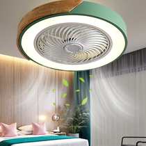 超薄吸顶灯带电风扇灯客厅卧室餐厅吊扇灯现代北欧灯风扇吊顶一体
