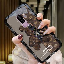 适用于三星S9+手机壳G9650盖乐世s9plus手机套galaxy的保护套新款防摔硅胶男女款情侣玻璃可爱卡通软高级感潮