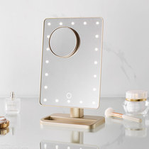 IMPRESSIONS镜公主好莱坞蓝牙音箱化妆镜led桌面镜带灯台式镜子