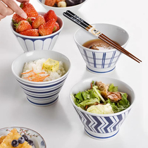 波佐见烧日本进口陶瓷餐具日式汤碗家用斗笠碗高级感2024新款碗