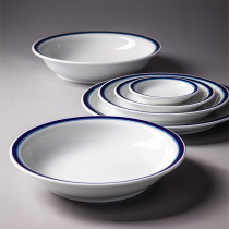 日本进口白山陶器bold高端陶瓷餐具家用盘子无铅手绘天草陶石圆盘